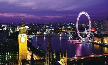 TOP 5 UK CITIES FOR TOURISTS